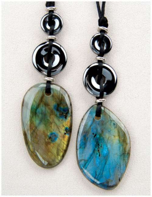 Semiprecious Natural Stone Necklaces Medicine Stone Jewelry