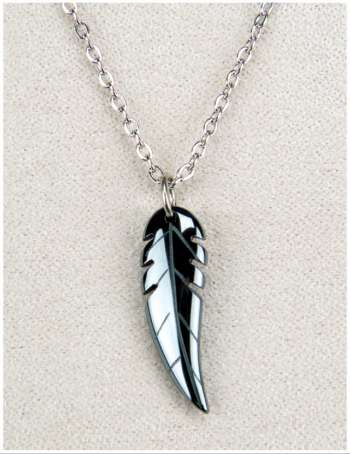 Hand Carved Feather