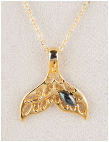 Filigree Whale Tail