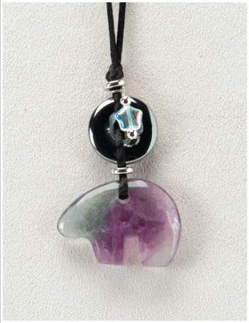 Fluorite Bear