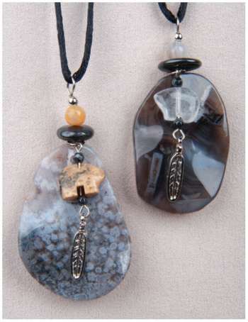 Flower Agate Bear