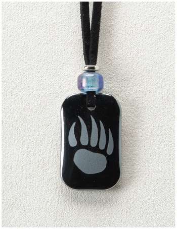 Bear Paw - Etched