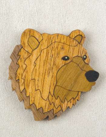 Bear Marquetry
