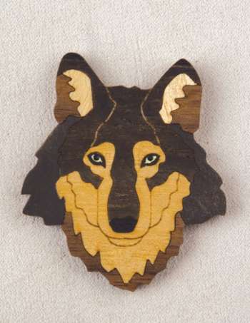 Wolf Marquetry