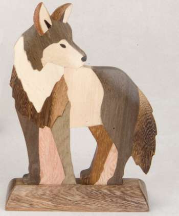 Standing Wolf - Small