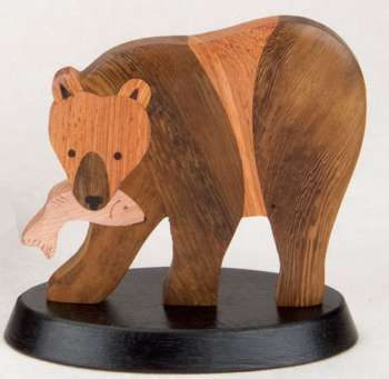 Bear w/Fish - Large
