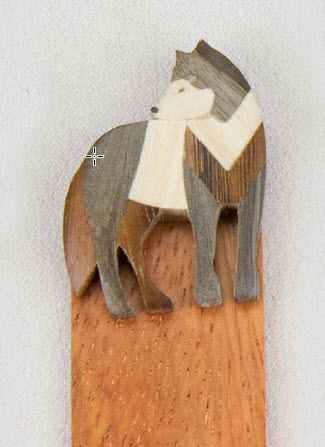 Standing Wolf