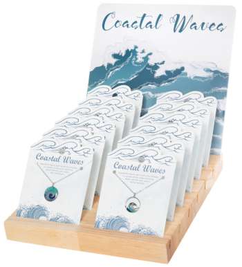Coastal Waves Necklace (Box of 30)