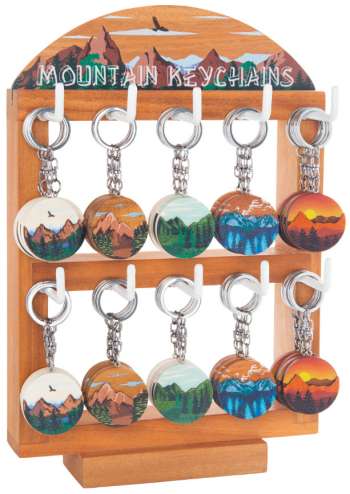 Mountain Keychains (Display of 60)