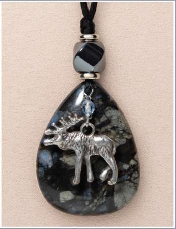 Blue Rhyolite Moose