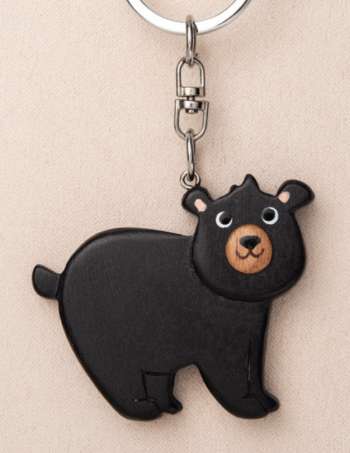 Smiling Bear Keychain