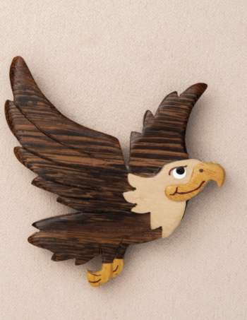 Smiling Eagle Magnet