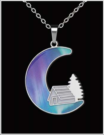 Moonlit Cabin