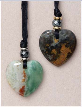 AAA Ocean Jasper Heart